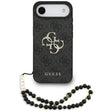 Husa de protectie Guess Hardcase 4G Classic Logo with Strap (GUHCP17MP4GMGSK) compatibil cu iPhone 17 Air, Negru