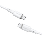 Cablu Acefast (C2-03), Type-C to Type-C, 60W, 3A, Fast Charging, 1.2m, Negru