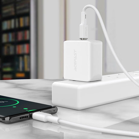 Cablu Acefast (C2-03), Type-C to Type-C, 60W, 3A, Fast Charging, 1.2m, Negru