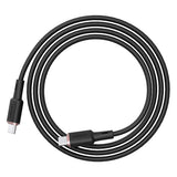 Cablu Acefast (C2-03), Type-C to Type-C, 60W, 3A, Fast Charging, 1.2m, Negru