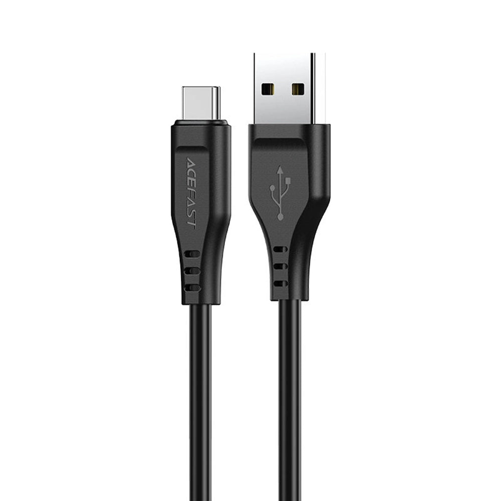 Cablu Acefast (C3-03), USB to Type-C, 60W, 3A, Fast Charging, 1.2m, Negru
