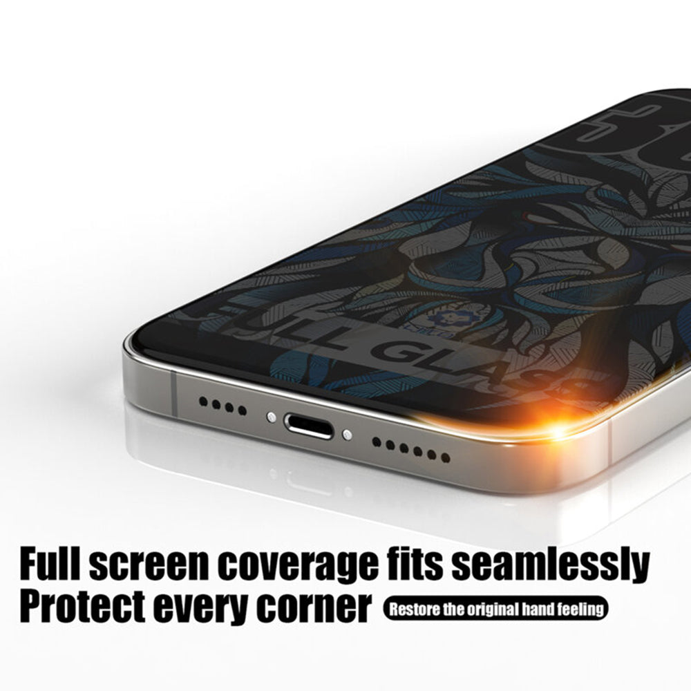 Folie de protectie Lito D+ Max Privacy 300C compatibil cu iPhone 17 Pro Max, Negru