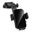 Suport Lito (LT-W11), for Dashboard/Windshield, Magnetic, One-Click Locking, 360°, Low-Profile Design, Negru