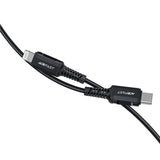 Cablu Acefast (C4-01), Fast Charging, Type-C to Lightning, 30W, 3A, Aluminum Alloy, 1.8m, Negru