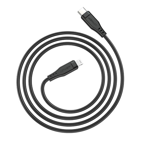 Cablu Acefast (C3-01), Type-C to Lightning, 30W, 3A, Fast Charging, 1.2m, Negru