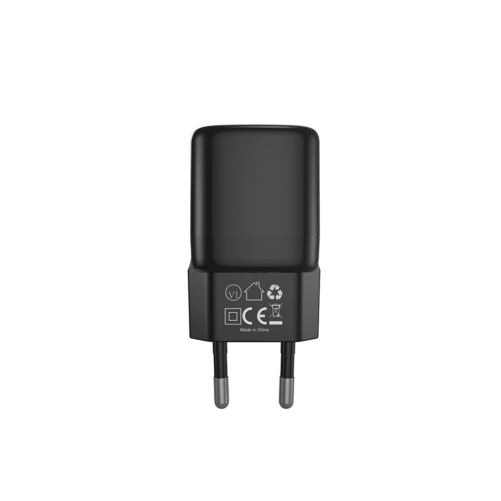 Incarcator Lito (LC11), Type-C Output, PD30W, GaN, Real Time Protection, EU Plug, Negru