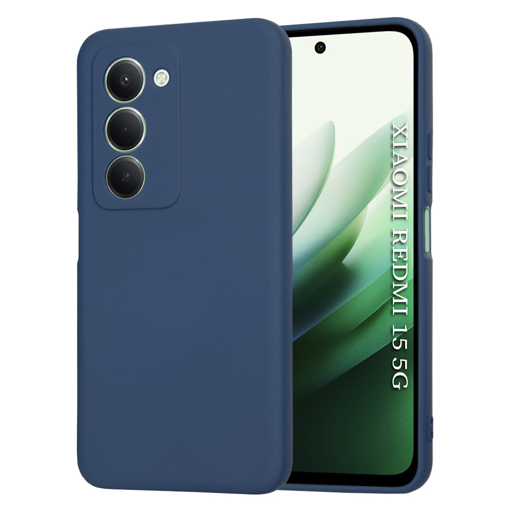 Husa de protectie Techsuit SoftFlex compatibil cu Xiaomi Redmi 15 4G / Redmi 15 5G, Bleumarin