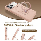 Husa de protectie Torras QPRO Silicone Series compatibil cu iPhone 17 Pro, Roz