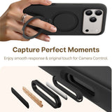 Husa de protectie Torras QPRO Silicone Series compatibil cu iPhone 17 Pro, Negru