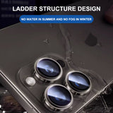 Folie de protectie Lito Titanium AR Camera Glass compatibil cu iPhone 17, Albastru Deschis