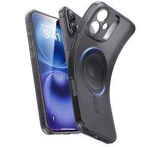 Husa de protectie ESR Zero HaloLock compatibil cu iPhone 16, Negru Mat