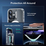 Folie de protectie ESR Classic Hybrid HaloLock compatibil cu iPhone 17, Transparent