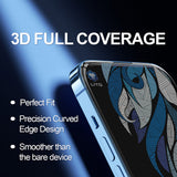 Folie de protectie Lito D+ Max 4K Privacy compatibil cu iPhone 17 Air, Negru