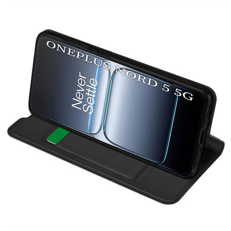 Husa de protectie Techsuit Magskin Book compatibil cu OnePlus Nord 5, Negru