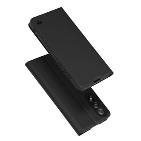 Husa de protectie Techsuit Magskin Book compatibil cu OnePlus Nord 5, Negru