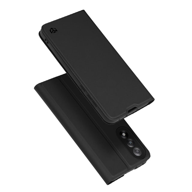 Husa de protectie Techsuit Magskin Book compatibil cu OnePlus Nord 5, Negru