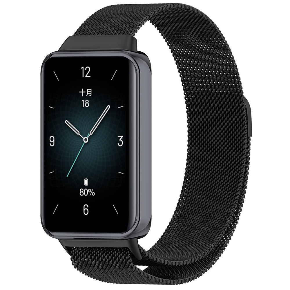 Curea smartwatch Techsuit Watchband (W009) compatibil cu Honor Band 9, Negru