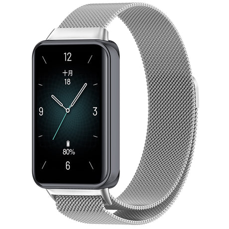 Curea smartwatch Techsuit Watchband (W009) compatibil cu Honor Band 9, Argintiu