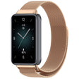 Curea smartwatch Techsuit Watchband (W009) compatibil cu Honor Band 9, Roz Auriu