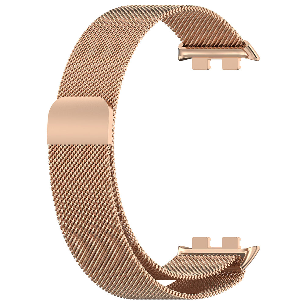 Curea smartwatch Techsuit Watchband (W009) compatibil cu Honor Band 9, Roz Auriu