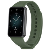 Curea smartwatch Techsuit Watchband (W014) compatibil cu Honor Band 9, Verde Inchis