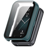 Folie de protectie smartwatch Techsuit Defense360 Pro + Screen Protector compatibil cu Honor Band 10 / Band 9, Deep Teal