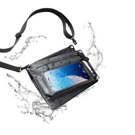 Husă Spigen Waterproof Crossbag A640 (AMP09746), neagră