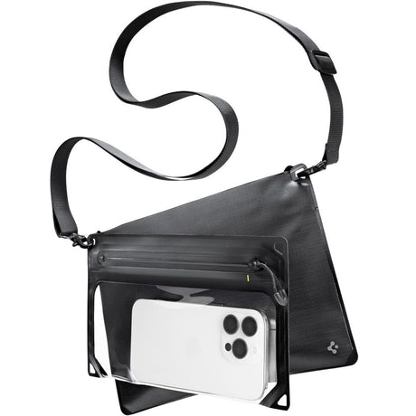 Husă Spigen Waterproof Crossbag A640 (AMP09746), neagră