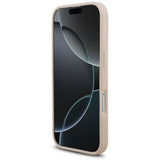 Husa de protectie Guess Hardcase 4G Grained Big and Classic Logo (GUHCP17SPGT4MBP) compatibil cu iPhone 17, Roz