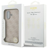 Husa de protectie Guess Hardcase 4G Charm Cradle MagSafe (GUHMP17SGF4GCP) compatibil cu iPhone 17, Roz