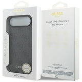 Husa de protectie Guess Hardcase 4G Charm Cradle MagSafe (GUHMP17MGF4GCK) compatibil cu iPhone 17 Air, Negru