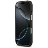 Husa de protectie Guess Hardcase 4G Stripe MagSafe (GUHMP17XPG4SEMCK) compatibil cu iPhone 17 Pro Max, Negru