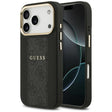 Husa de protectie Guess Hardcase 4G Stripe MagSafe (GUHMP17XPG4SEMCK) compatibil cu iPhone 17 Pro Max, Negru
