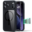 Folie de protectie ESR Classic Hybrid HaloLock compatibil cu iPhone 17 Pro Max, Transparent Black