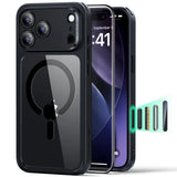 Folie de protectie ESR Classic Hybrid HaloLock compatibil cu iPhone 17 Pro Max, Transparent Black