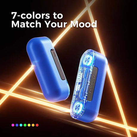 Ocoopa Hand Warmer UT2s GamerPro (UT4103-RD), with Power Bank, Magnetic Design, 7 LED Lights, Type-C, 18W, 2x5000mAh, Rosu