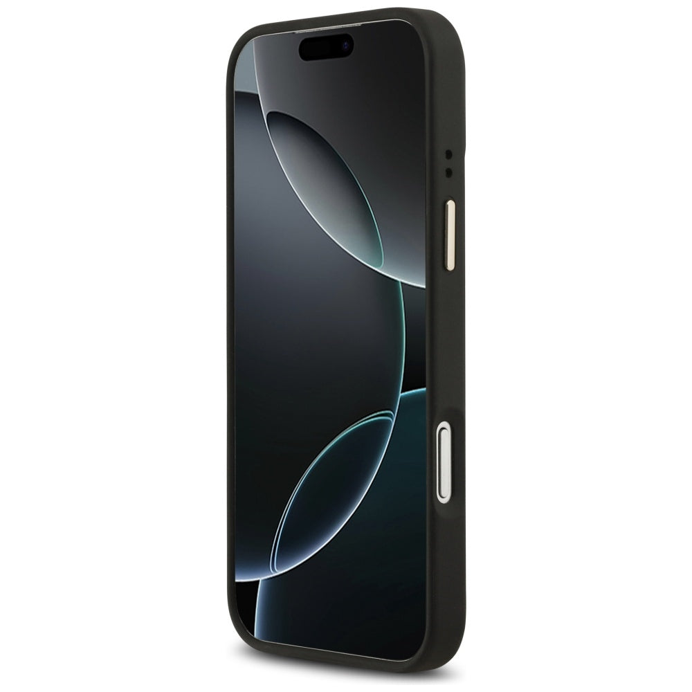 Husa de protectie Guess Hardcase 4G compatibil cu iPhone 17 Pro Max, Negru