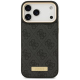 Husa de protectie Guess Hardcase 4G compatibil cu iPhone 17 Pro Max, Negru