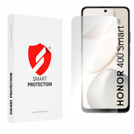 Folie de protectie Smart Protection Premium Classic (set de 2) compatibil cu Honor 400 Smart 5G / 400 Smart 4G / X7d 4G, Transparent