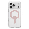 Husa de protectie UAG Plyo MagSafe compatibil cu iPhone 17 Pro, Ice Rose Gold