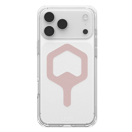 Husa de protectie UAG Plyo MagSafe compatibil cu iPhone 17 Pro, Ice Rose Gold