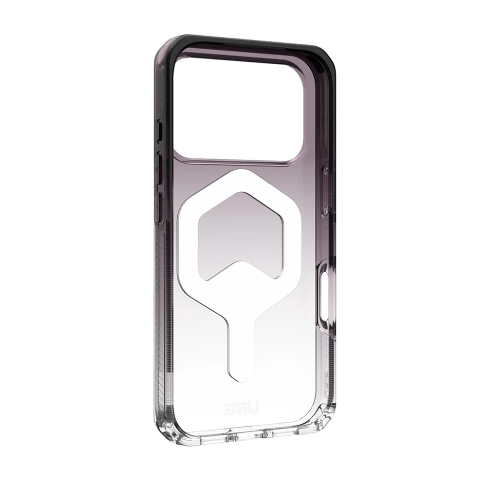 Husa de protectie UAG Plyo MagSafe compatibil cu iPhone 17 Pro, Negru Clear Ombre