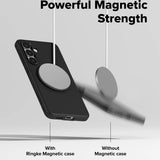 Husa de protectie Ringke Onyx MagSafe compatibil cu Samsung Galaxy S25 FE, Negru