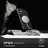 Husa de protectie Ringke Onyx MagSafe compatibil cu Samsung Galaxy S25 FE, Negru