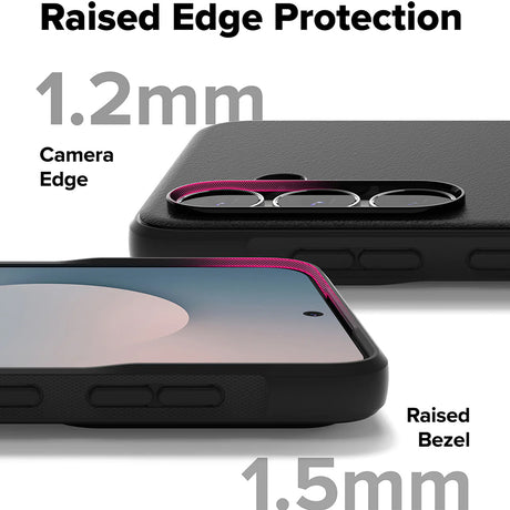 Husa de protectie Ringke Onyx MagSafe compatibil cu Samsung Galaxy S25 FE, Negru