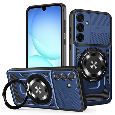 Husa de protectie Techsuit RuggedCam compatibil cu Samsung Galaxy A17 5G / A17 4G / M17 / F17, Albastru