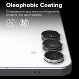 Folie de protectie Ringke Camera Lens Frame Glass (set de 2) compatibil cu Samsung Galaxy S25 FE, Negru