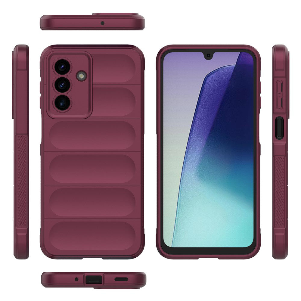 Husa de protectie Techsuit Magic Shield compatibil cu Samsung Galaxy A17 5G / A17 4G / M17 / F17, Bordo