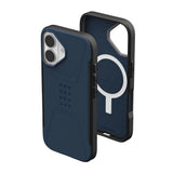 Husa de protectie UAG Civilian compatibil cu iPhone 17, Albastru