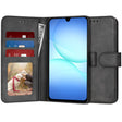 Husa de protectie Techsuit Diary Book compatibil cu Samsung Galaxy A17 5G / A17 4G / M17 / F17, Negru